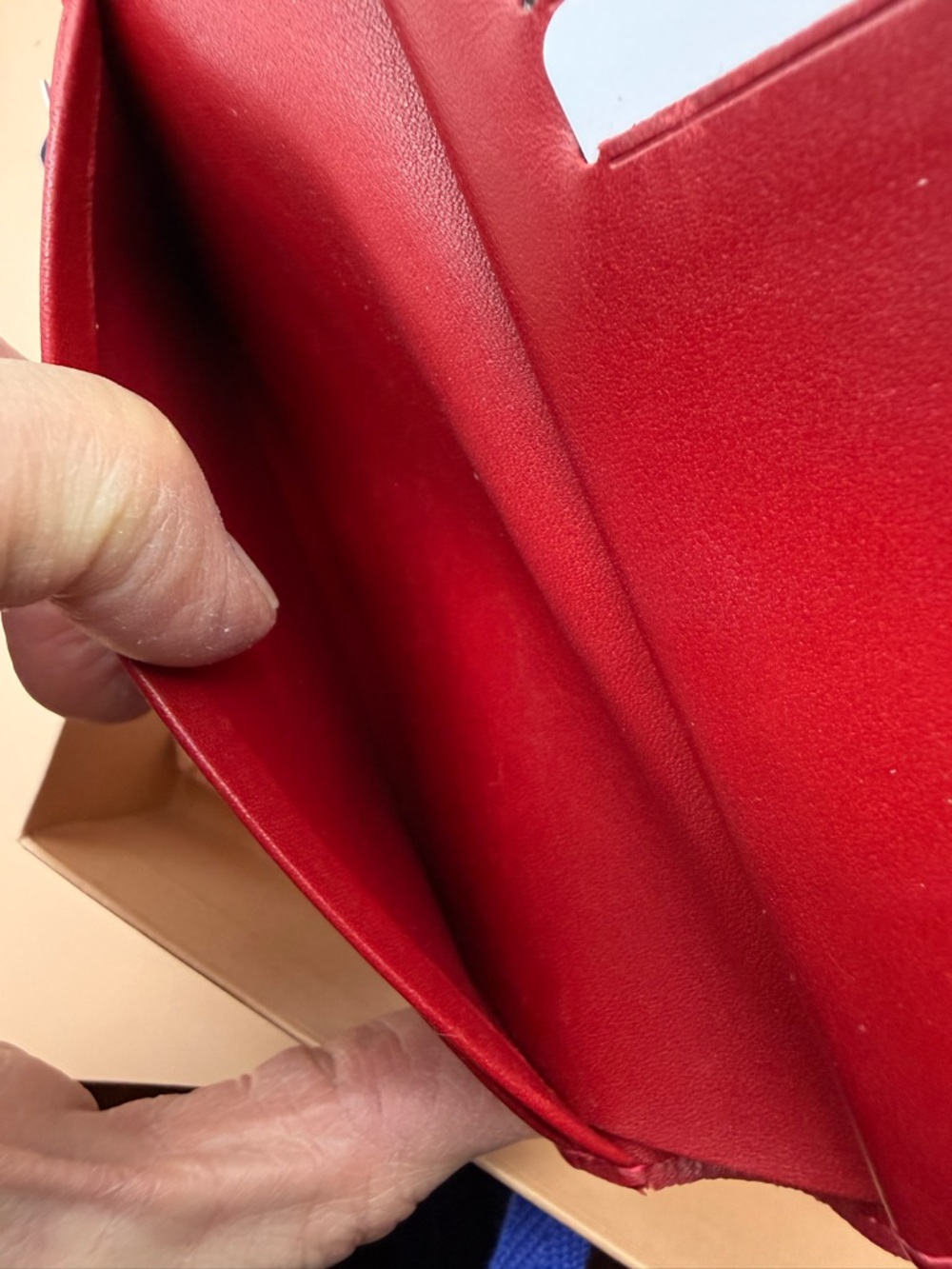 Louis Vuitton Red Vernis Monogram Patent Leather Wallet - Picture 6 of 12